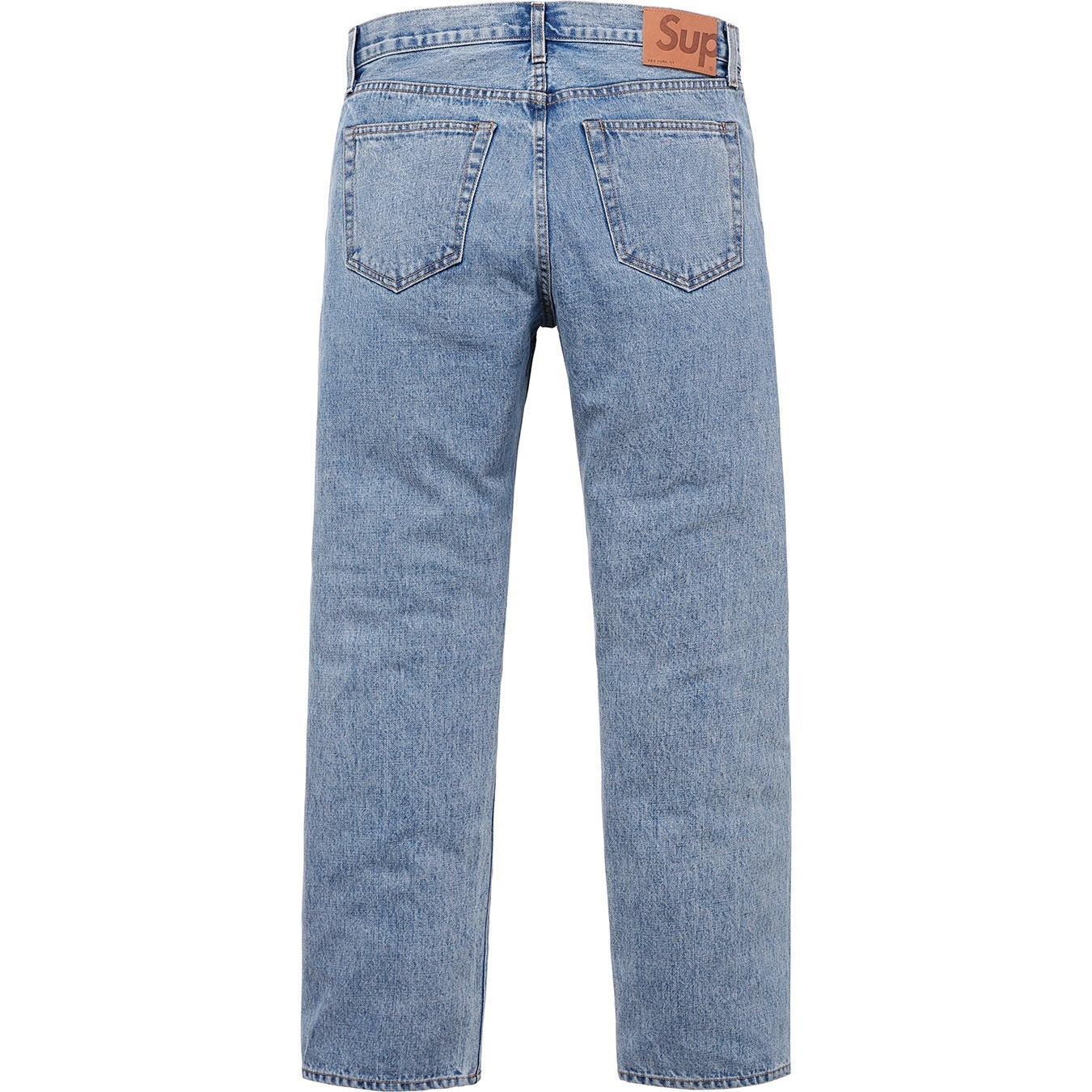 Stone Washed Slim Jeans view 3
